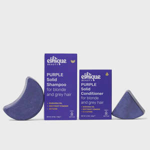 Ethique 1: PURPLE Shampoo Bar for blonde and grey hair