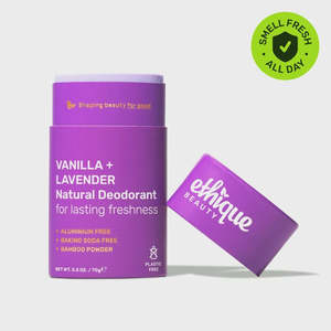 Ethique 1: VANILLA + LAVENDER Natural Deodorant for lasting freshness