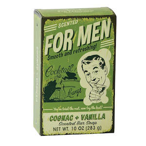 All Cosmetics: FOR MEN Soap Bar Cognac + Vanilla 283g