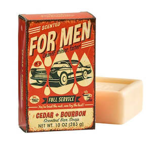 FOR MEN Bar Soap - Cedar & Bourbon 283g