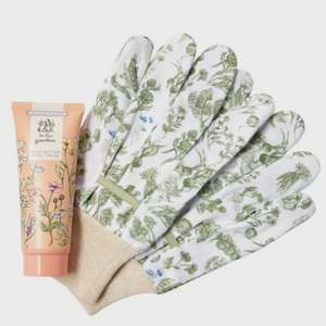 All Cosmetics: In The Garden Gardening Gloves & Hand Cream Set