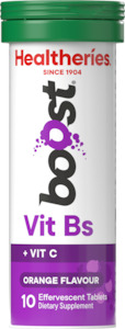 Covid Essentials: Boost Effervescent Vit Bs Orange 10's