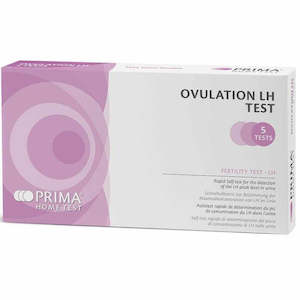 PRIMA Home Ovulation LH Test 5 Pack