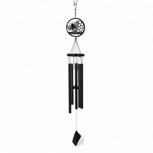 Windchimes: Bee Wind Chime 40" Black NEW!