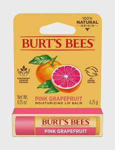 All Cosmetics: BURTS Bees Pink Grapefruit Lip Balm 4.25g