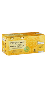 Soft Drinks: Fever Tree Indian Tonic Water 150 Ml 3 X8 Pk (24 X150 Ml)