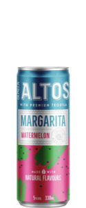 Cocktail Mixes: Olmeca Altos Watermelon Margarita 4x330ml cans