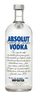 Absolut Vodka 1L