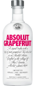 Absolut Grapefruit Vodka 700ml