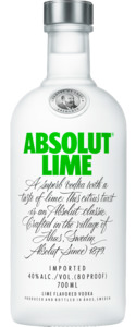 Absolut: Absolut Lime Vodka 700ml