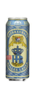 SHORT DATED Hofbrau Helles Lager 4.9% 24x500mls Can BBD: 06/09/2025