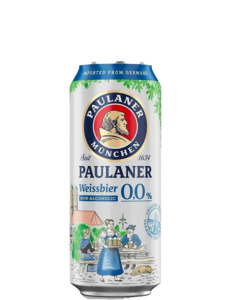 Paulaner ZERO ALCOHOL 500mls can