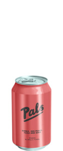 Pals: Pals Vodka, Red Peach, Yuzu & Soda (10x 330ml Cans)