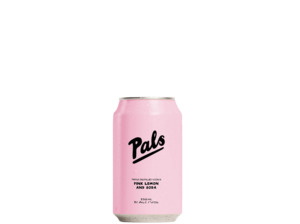 Pals: Pals Vodka, Pink Lemon and Soda (10x 330ml Cans)