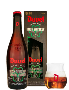 Direct Beer Imports: Duvel Barrel Aged Batch 7 Irish Whiskey Edition Beer in Gift Box 750ml