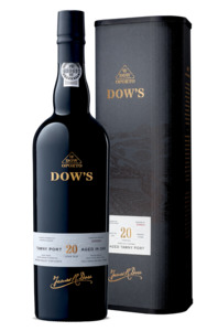 Portugese Wines: Dow's 20 Year Old Tawny Port 750ml NV