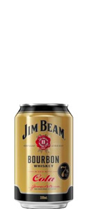Somertons 1: Jim Beam Gold and Cola (6x 330ml Cans)