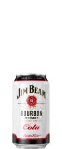 Jim Beam White and Cola (6x 330ml Cans)