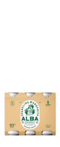 Somertons 1: Alba Sparkling Margarita Coconut Non-Alcoholic Cans 6x250ml Cans