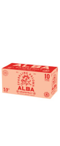 Alba Sparkling Grapefruit Margarita 10x250mls Cans