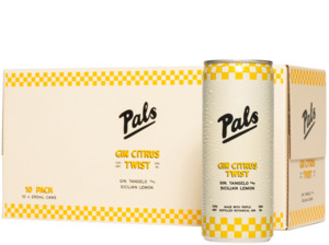 Pals Gin Citrus Twist (10x250mls)