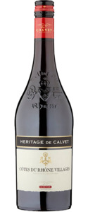 Mix Syrah: Heritage de Calvet Cotes du Rhone Villages 2024