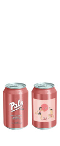 Pals ALCOHOL FREE Red Peach Yuzu & Soda - 6 Cans