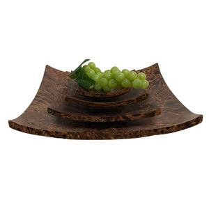 Mango Wood Square Plates