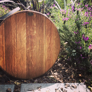 Home And Living: 'Champagne' Wine Barrel Platter