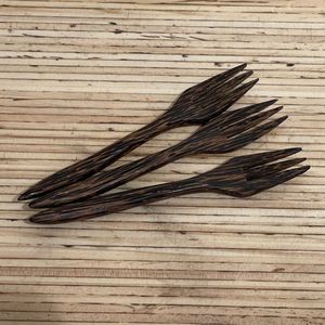Home And Living: Coconut Wood Cocktail Forks