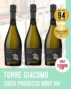 Wine By Style: Torre Giacomo Prosecco NV