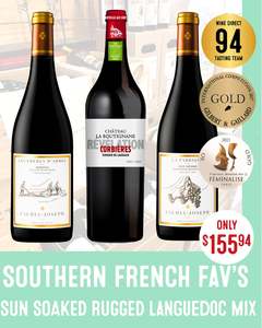 Mixed Red Cases: Sun Drenched Southern French Red Mix