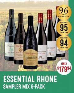 Mixed Red Cases: Essential Rhone Sampler Mixed Pack