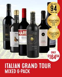 Italian Grand Tour Mixed 6-Pack