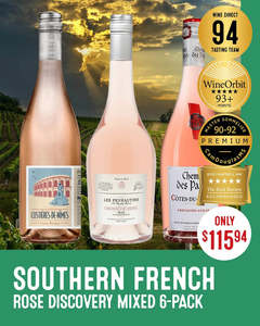 Wine By Style: Southern French Rose Discovery Mixed 6 Pack