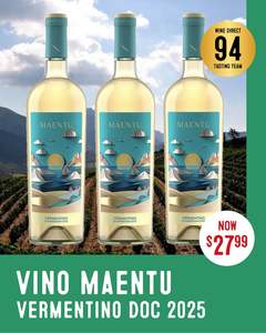 Vino Maentu Vermentino DOC 2025
