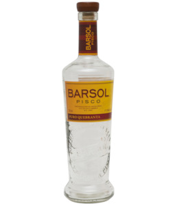 Liqueur: BarSol Puro Quebranta Pisco