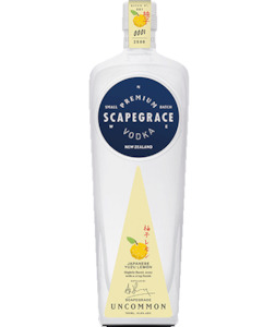 Vodka: Scapegrace Yuzu Lemon Uncommon Vodka