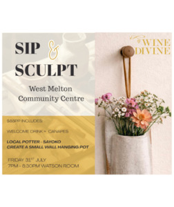 Sip & Sculpt West Melton Event