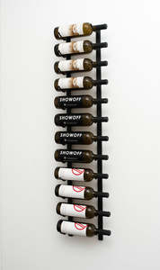 Wall Mounted Wine Racks: The Dozen - 12 Bottles
