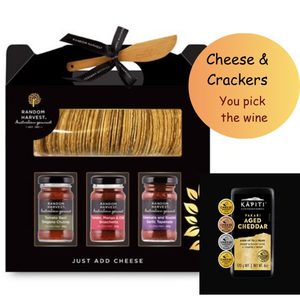 Products: Two Pinot Wines and Nibbles NZ Delivery Wineplus