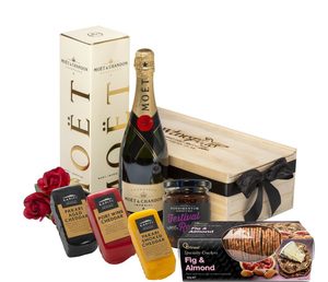 Products: Moët Champagne & Cheese Celebration Hamper Wineplus