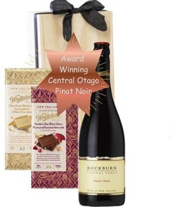 Products: Rockburn Pinot Noir & Chocolate Gift Wineplus