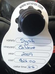 Winerax Modular Cellaring: Winerax Cellar Tags (Priced and shipped in packs of 48)