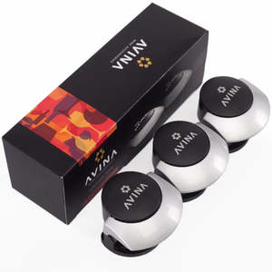 3 Pack - AVINA Locking Bottle Stopper for Still Wine