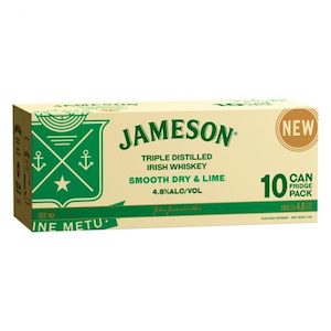 Products: Winespot Target Road » Jameson & dry 10pk cans 330ml