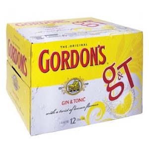 Winespot Target Road » Gordon Gin and Tonic 7% 12pk cans