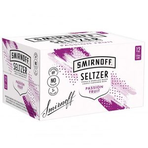 Winespot Target Road » Smirnoff Seltzer Passionfruit 5% 12pk 250ml cans