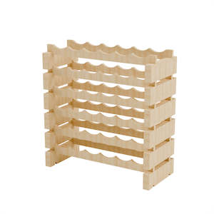 Wine Stash Range: 36 Bottle Modular Wine Rack Kit (6 Bottles Wide X 6 Bottles High)