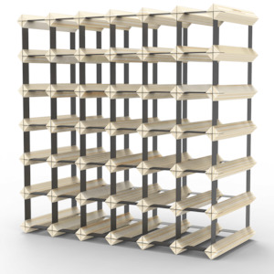 Wine Stash Range: 42 Bottle Timber Wine Rack